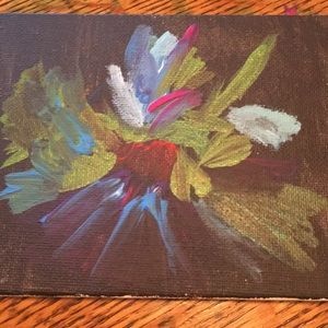 Abstract 4x6 Canvas Panel